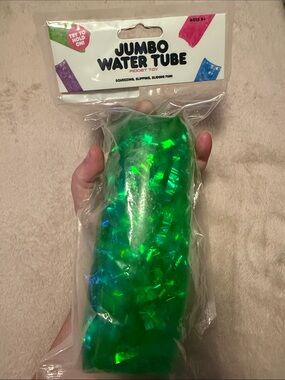 Jumbo Water Tube Pocket Toy - Green